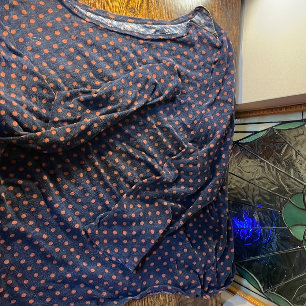 Woman’s shirt Loft size XXL blue